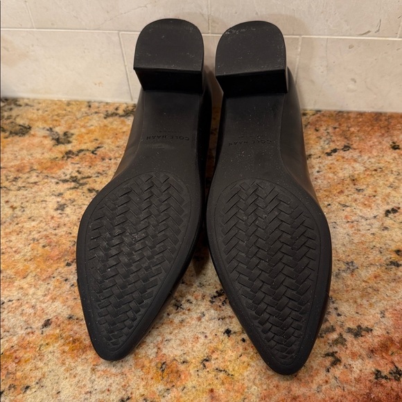 Cole Haan Black Leather Heels - Picture 6 of 6